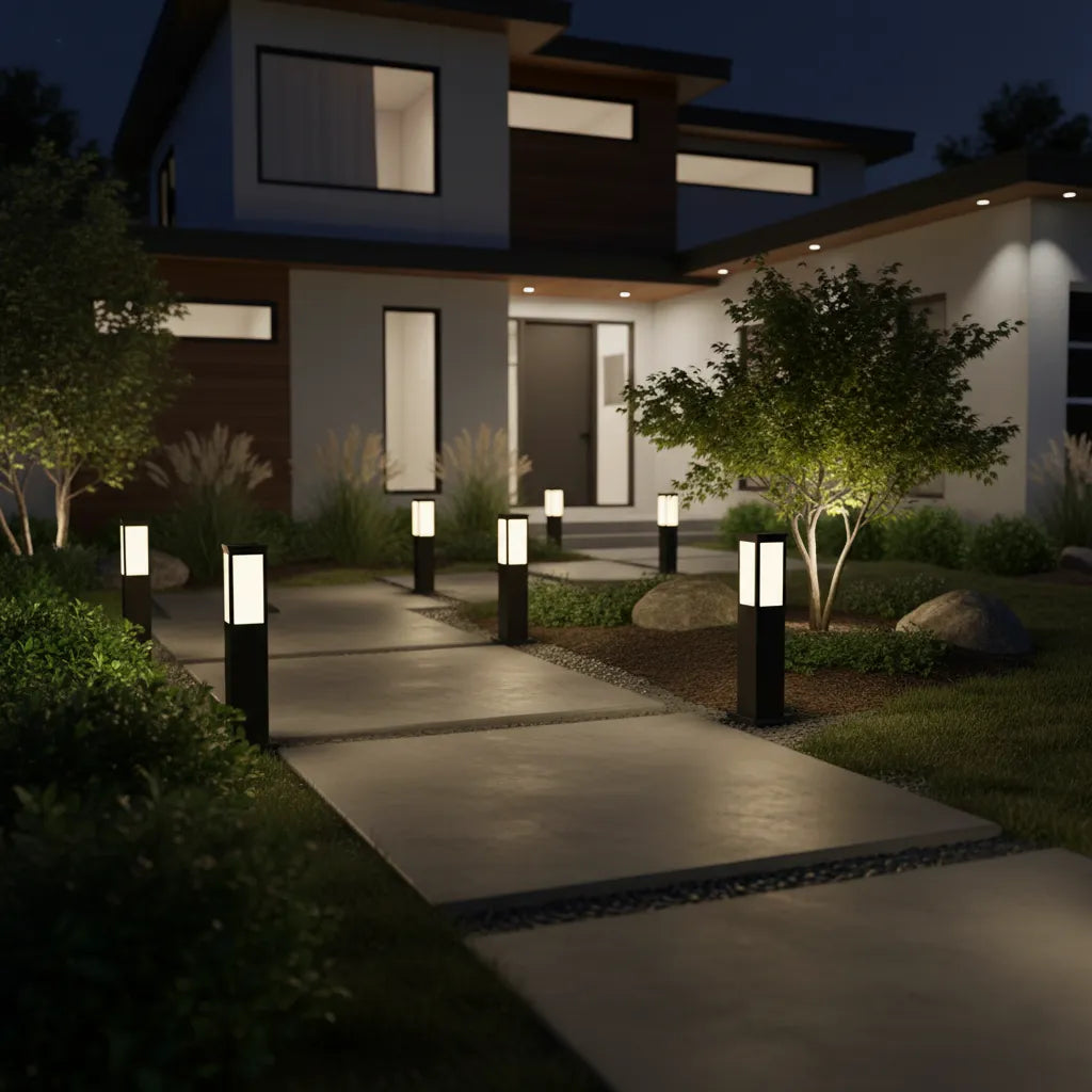 Kuzco Bollard Outdoor Light