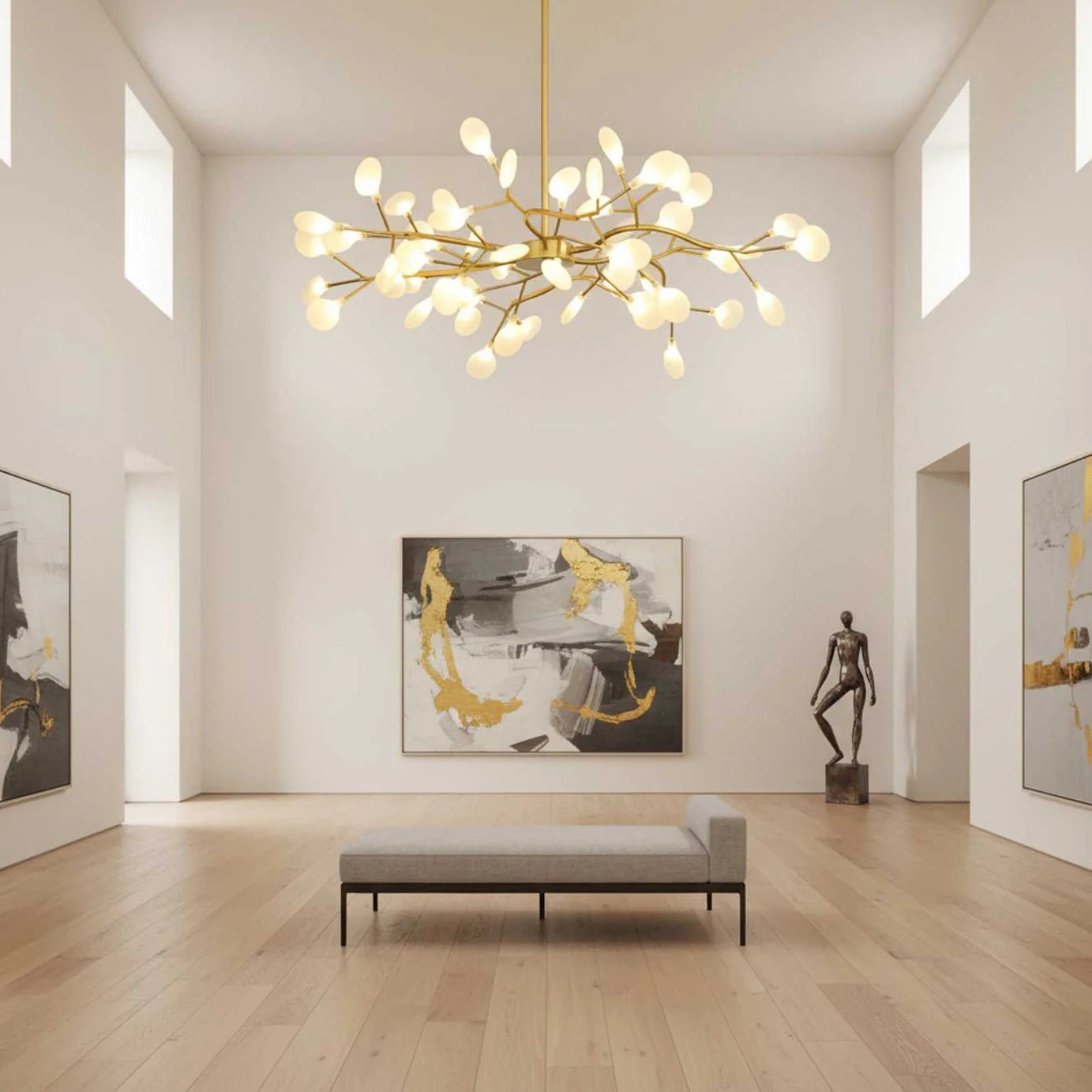 LED Firefly Sputnik Chandelier - Auraolight