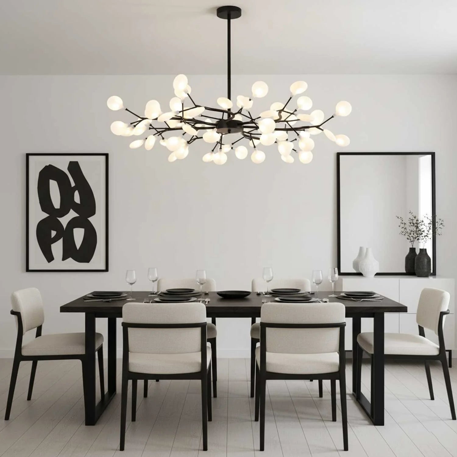LED Firefly Sputnik Chandelier - Auraolight