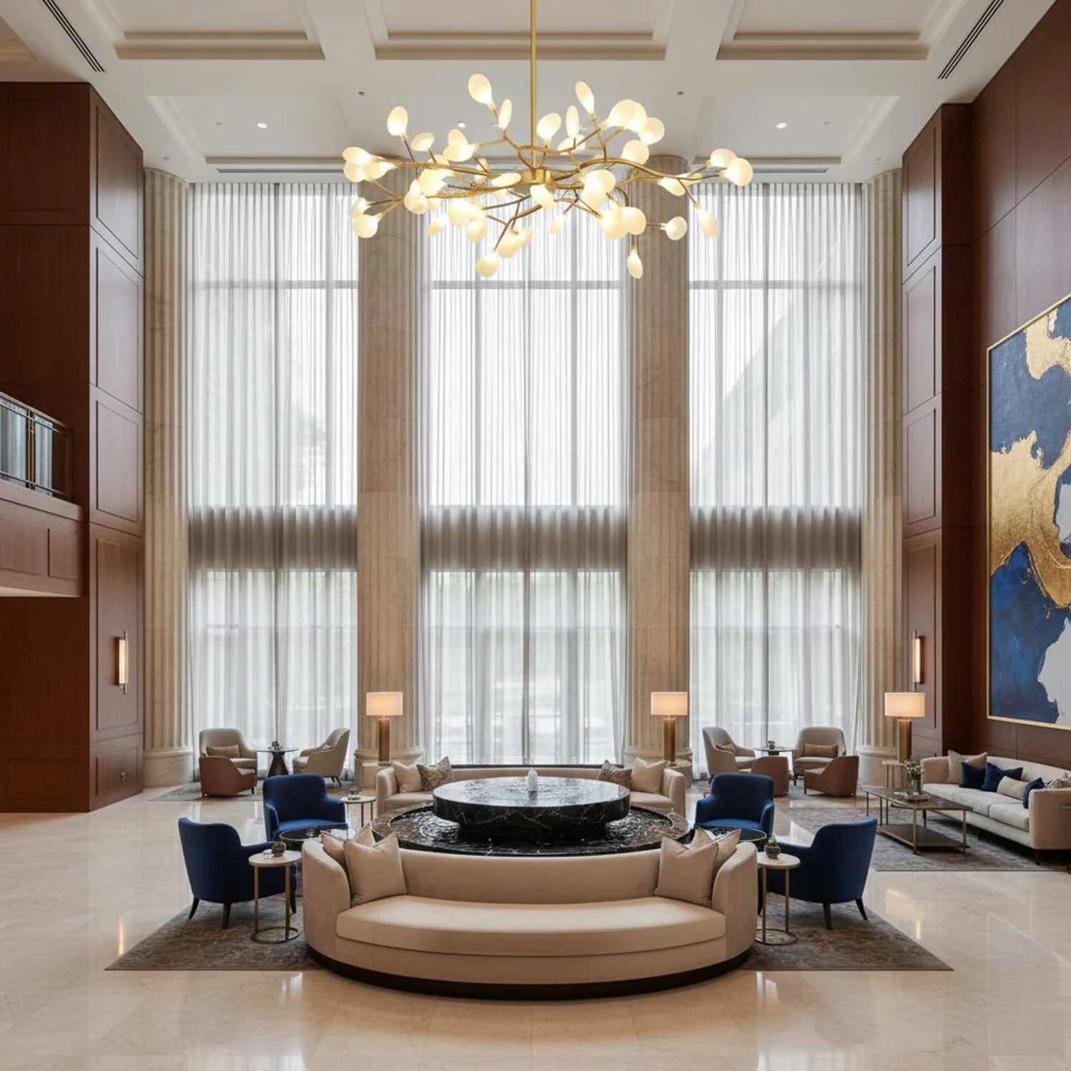 LED Firefly Sputnik Chandelier - Auraolight