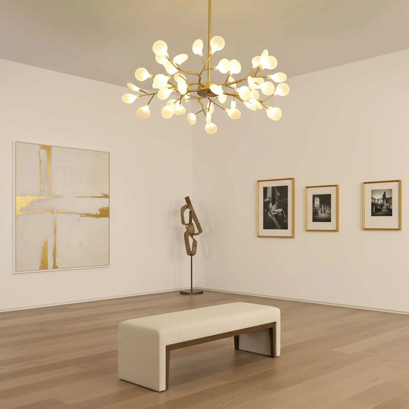 LED Firefly Sputnik Chandelier - Auraolight