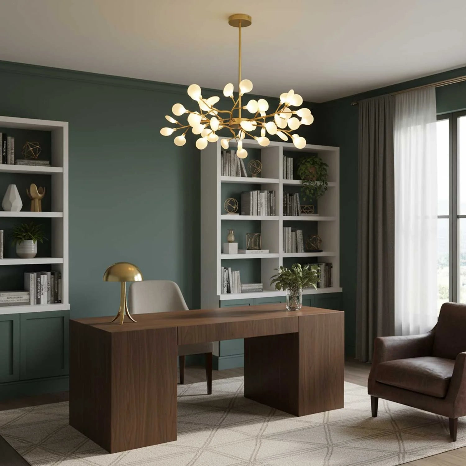 LED Firefly Sputnik Chandelier - Auraolight
