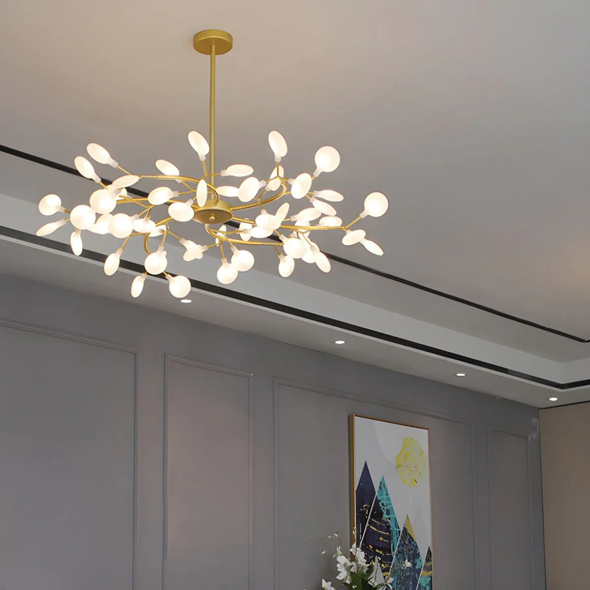 LED Firefly Sputnik Chandelier - Auraolight