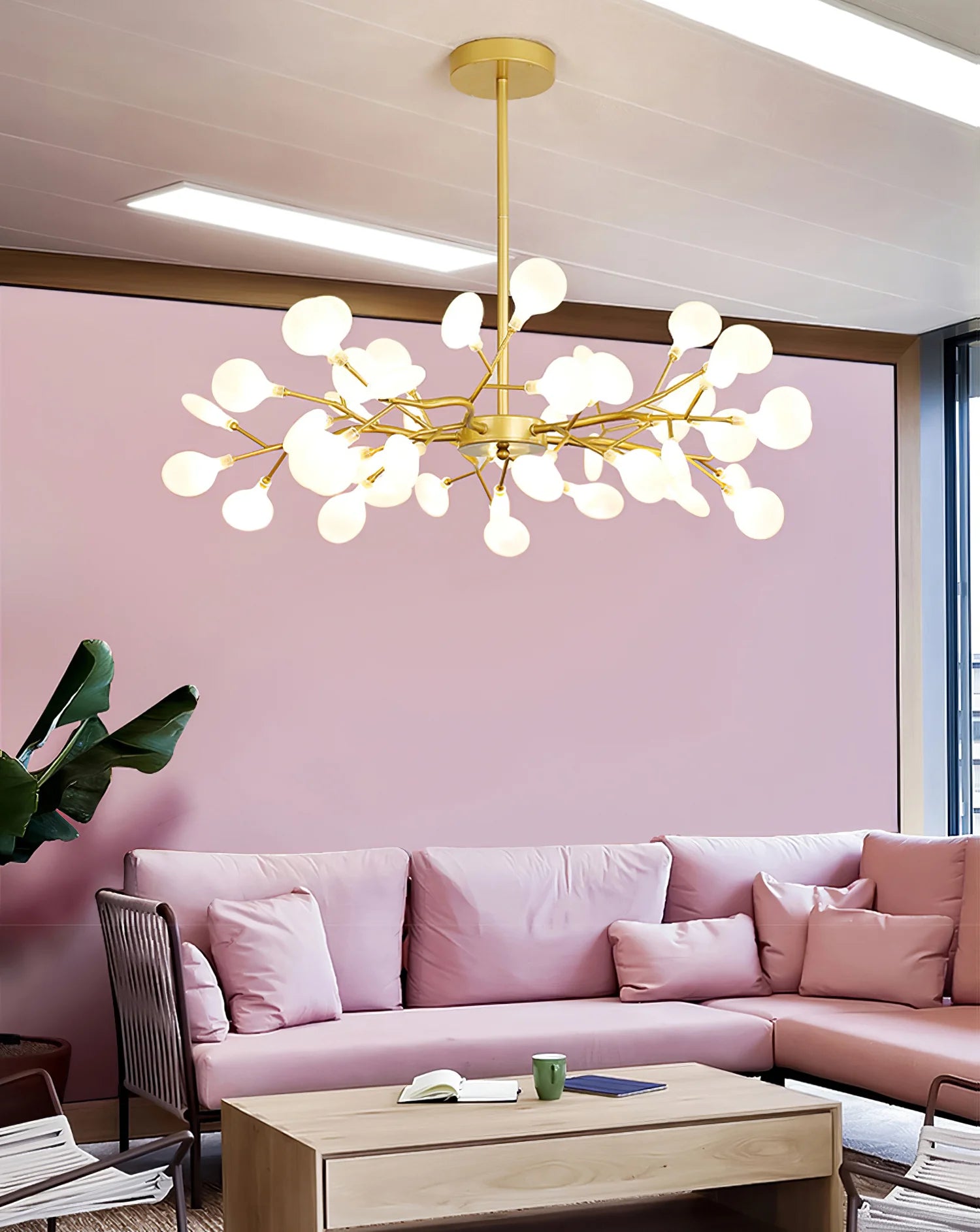 LED Firefly Sputnik Chandelier - Auraolight