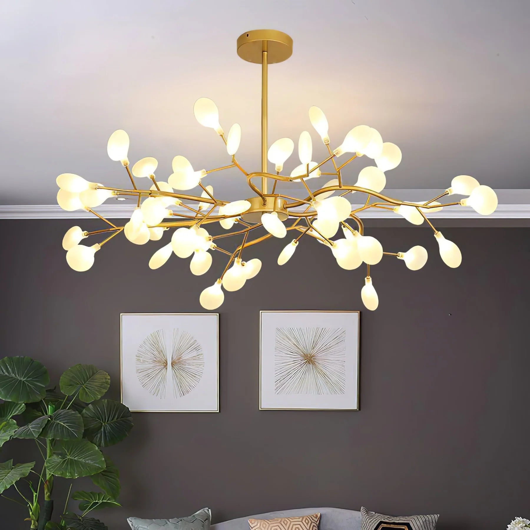 LED Firefly Sputnik Chandelier - Auraolight
