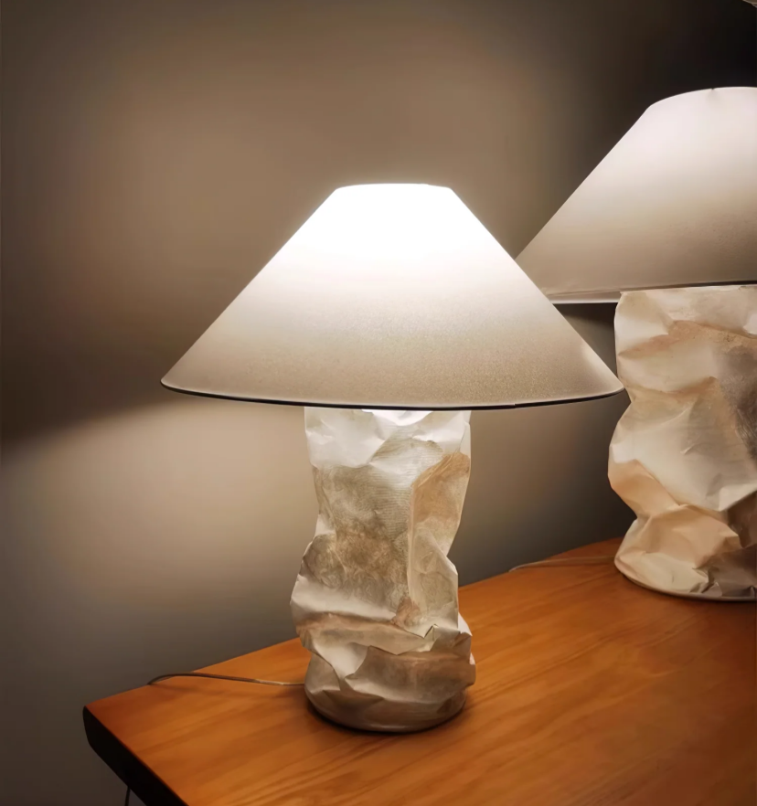 Crinkle Paper Table Lamp - Yiarolight