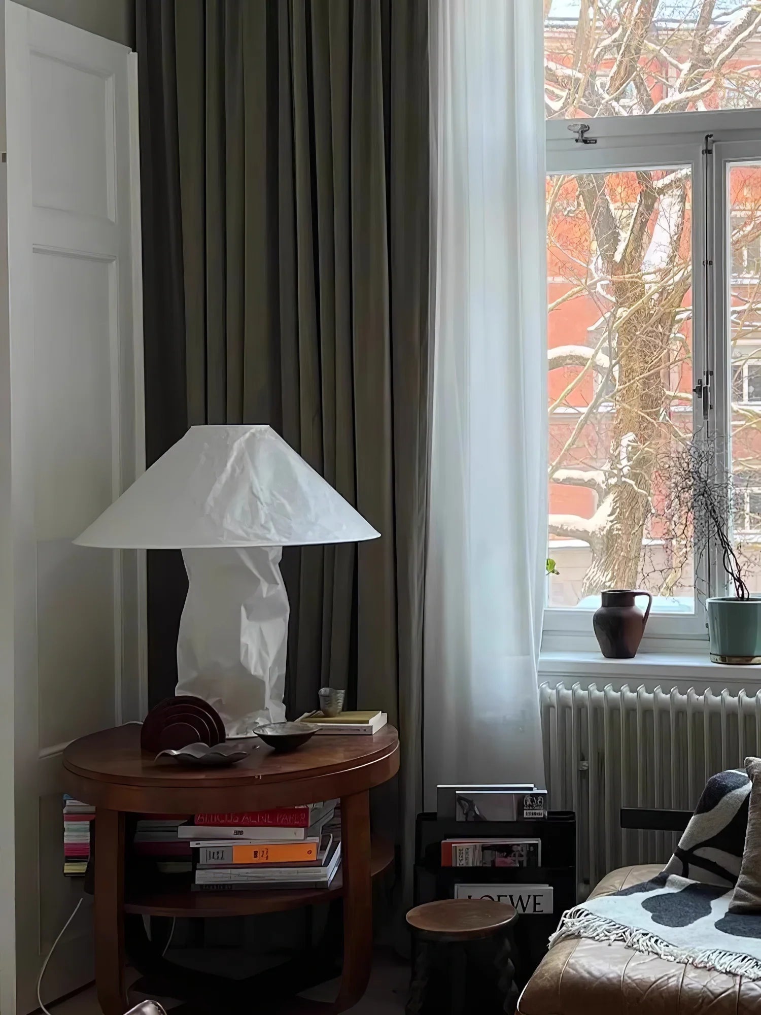 Crinkle Paper Table Lamp - Yiarolight