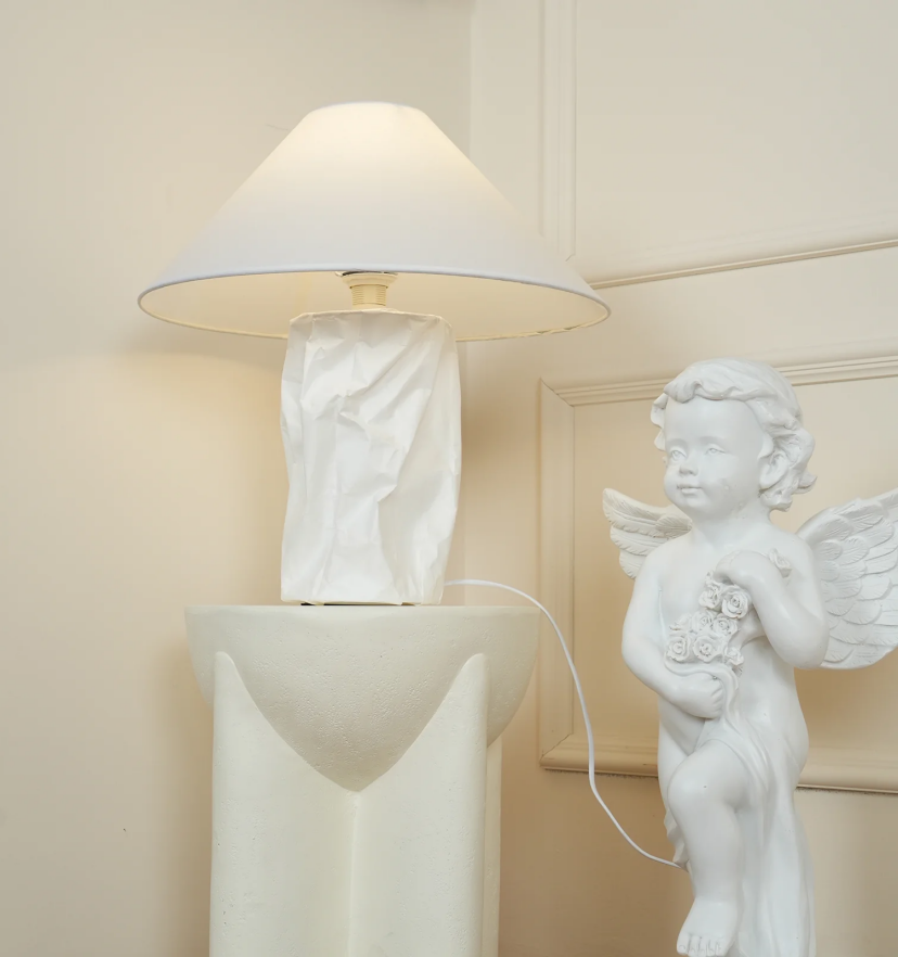 Crinkle Paper Table Lamp - Yiarolight