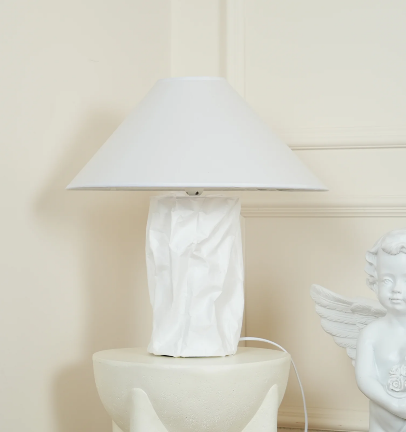 Crinkle Paper Table Lamp - Yiarolight