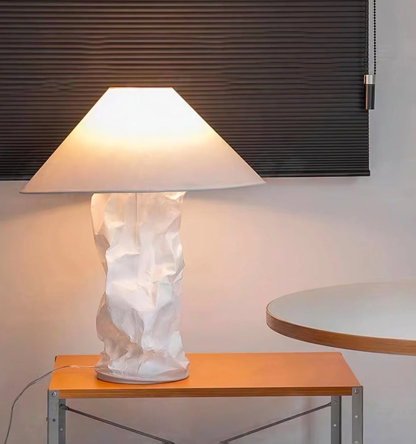 Crinkle Paper Table Lamp - Yiarolight