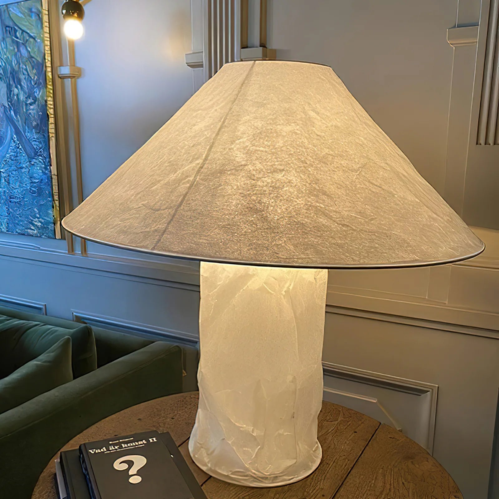 Crinkle Paper Table Lamp - Yiarolight