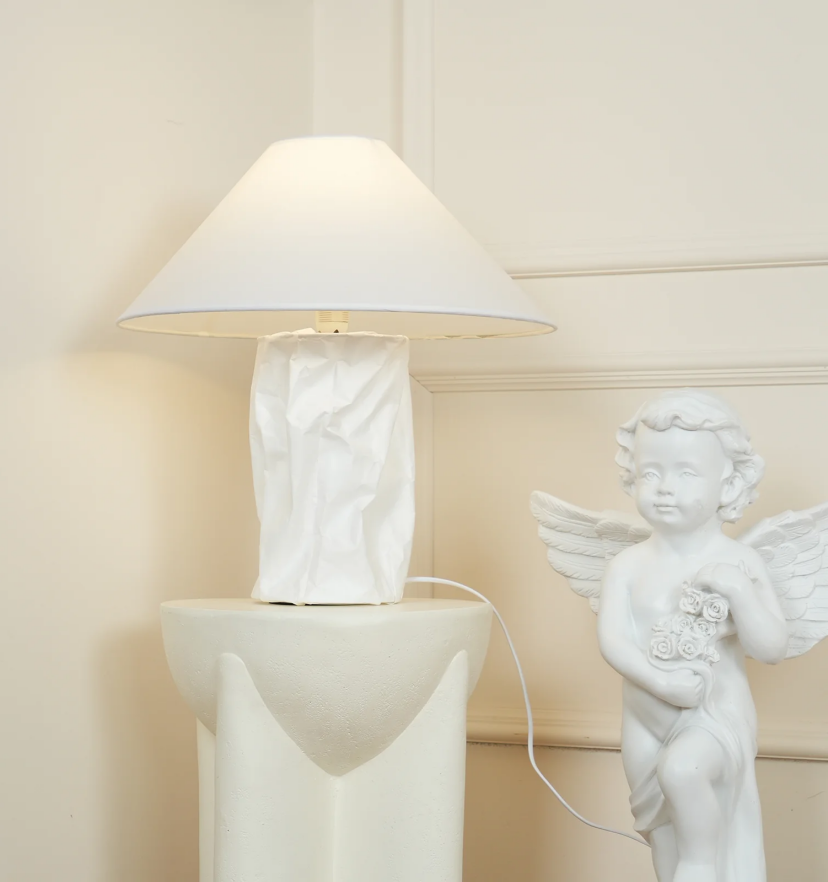 Crinkle Paper Table Lamp - Yiarolight