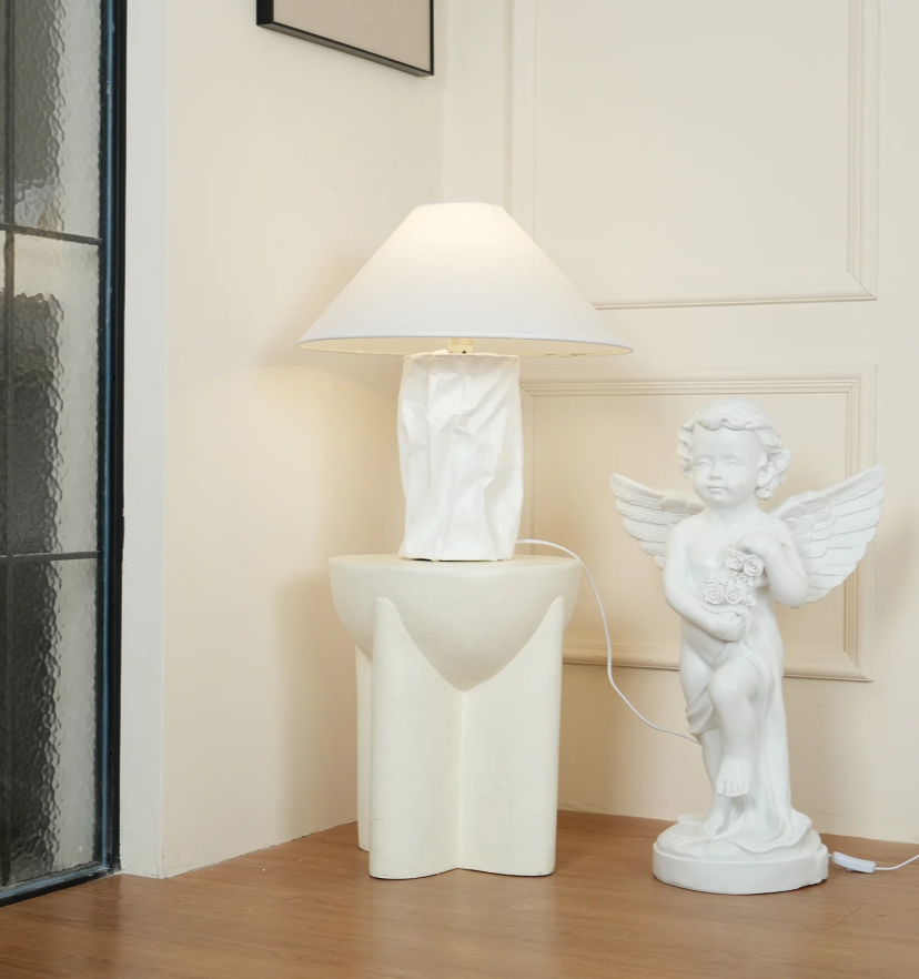 Crinkle Paper Table Lamp - Yiarolight
