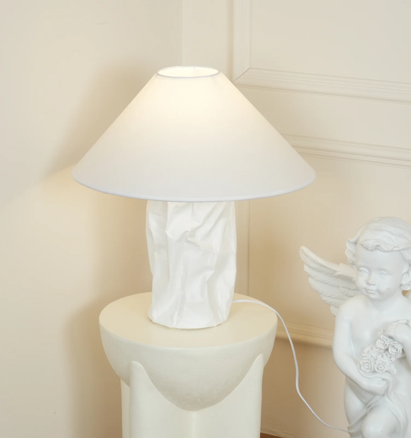 Crinkle Paper Table Lamp - Yiarolight