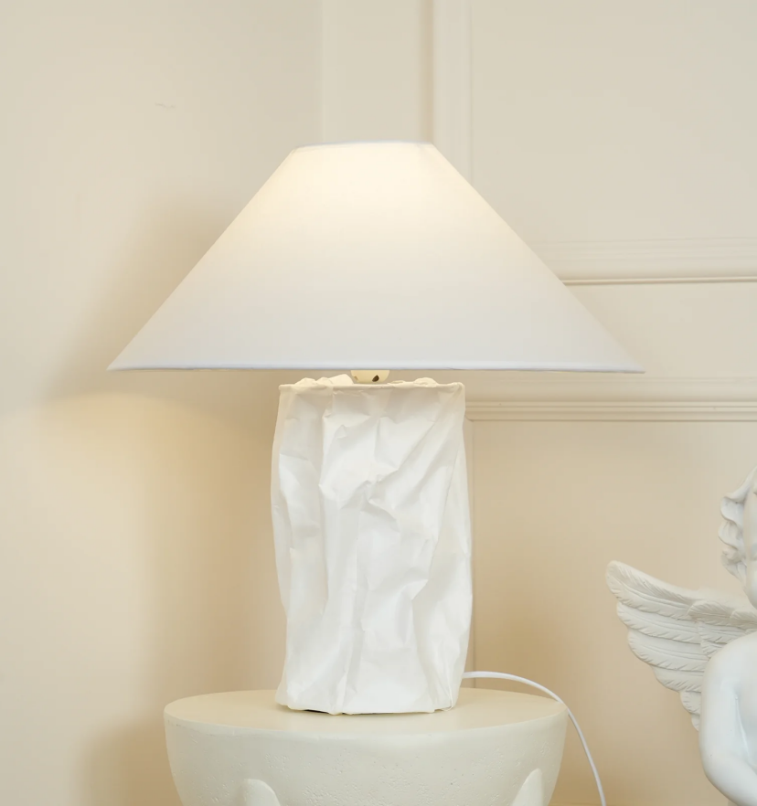 Crinkle Paper Table Lamp - Yiarolight