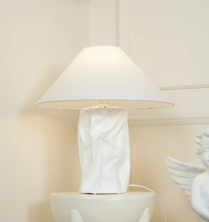 Crinkle Paper Table Lamp - Yiarolight