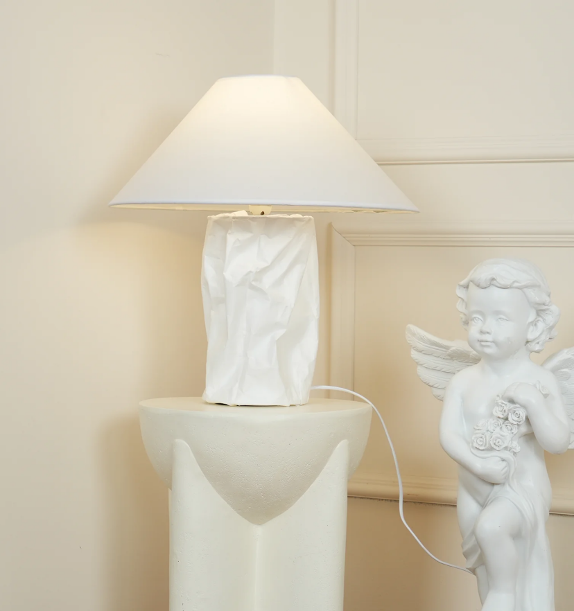Crinkle Paper Table Lamp - Yiarolight