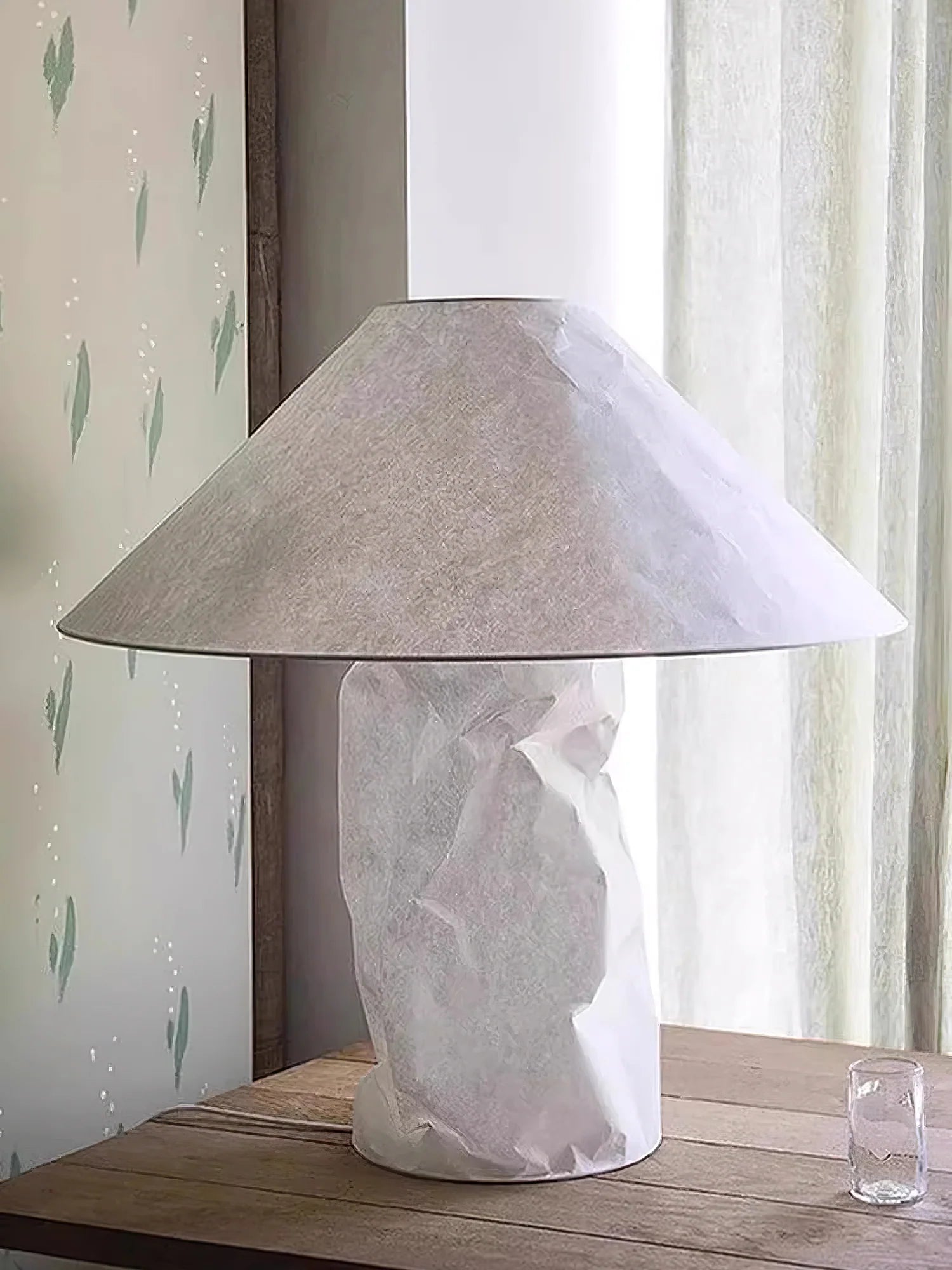 Crinkle Paper Table Lamp - Yiarolight