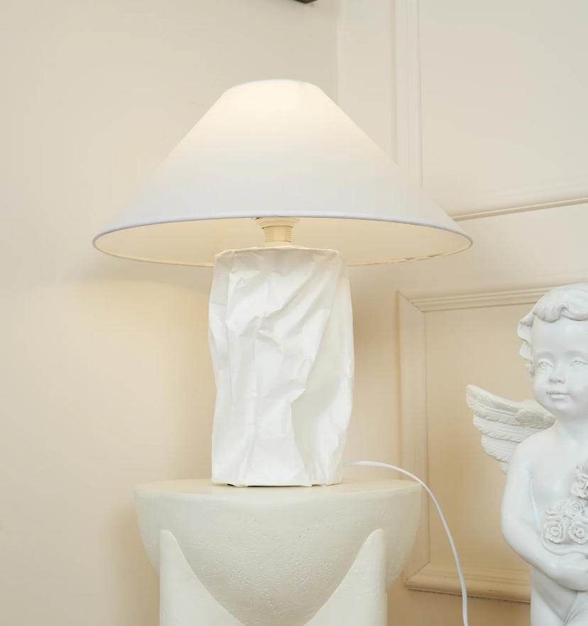 Crinkle Paper Table Lamp - Yiarolight