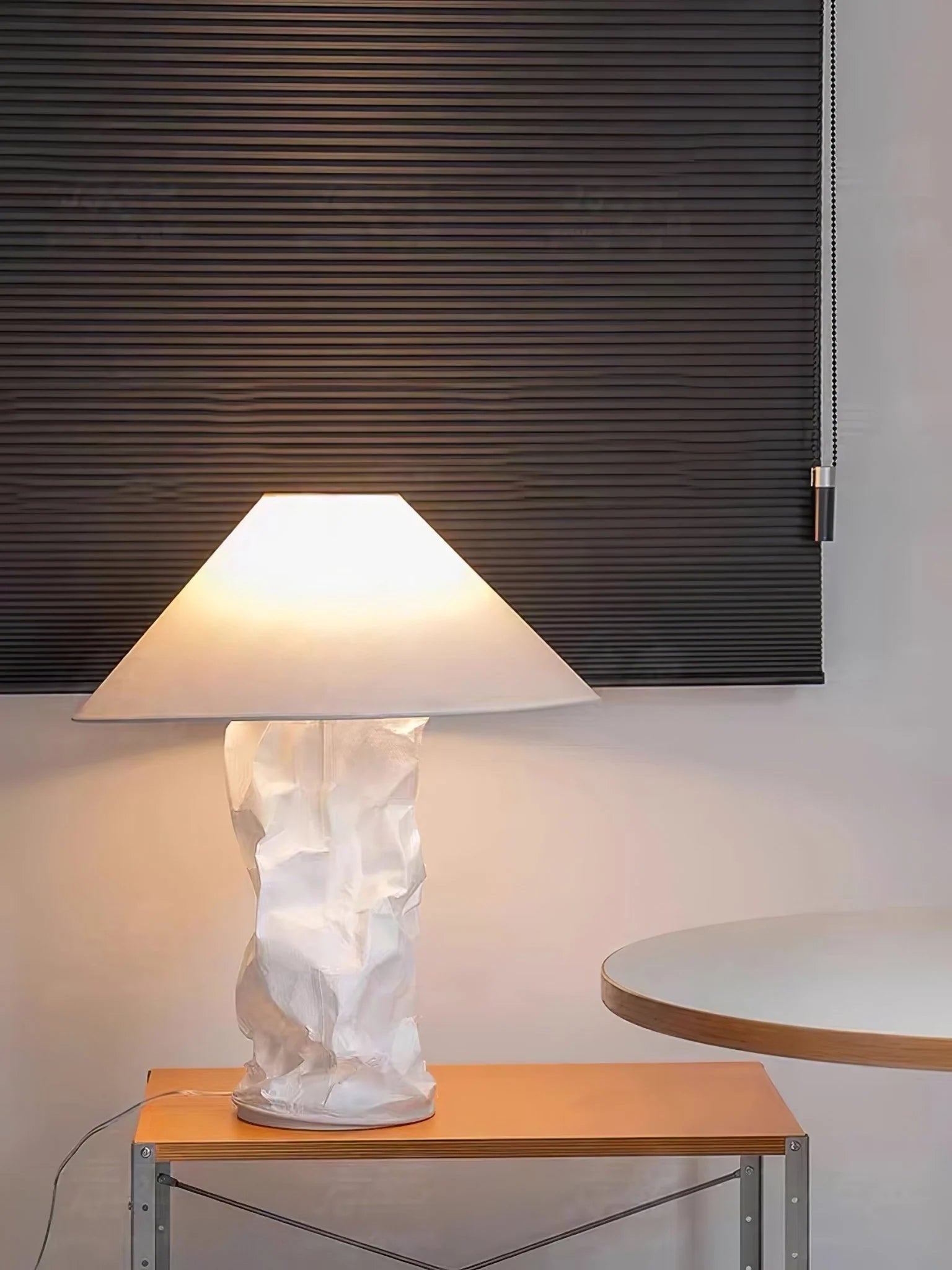 Crinkle Paper Table Lamp - Yiarolight