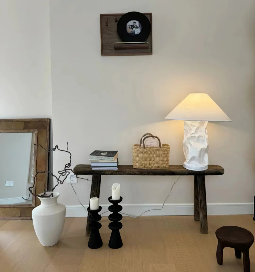 Crinkle Paper Table Lamp - Yiarolight