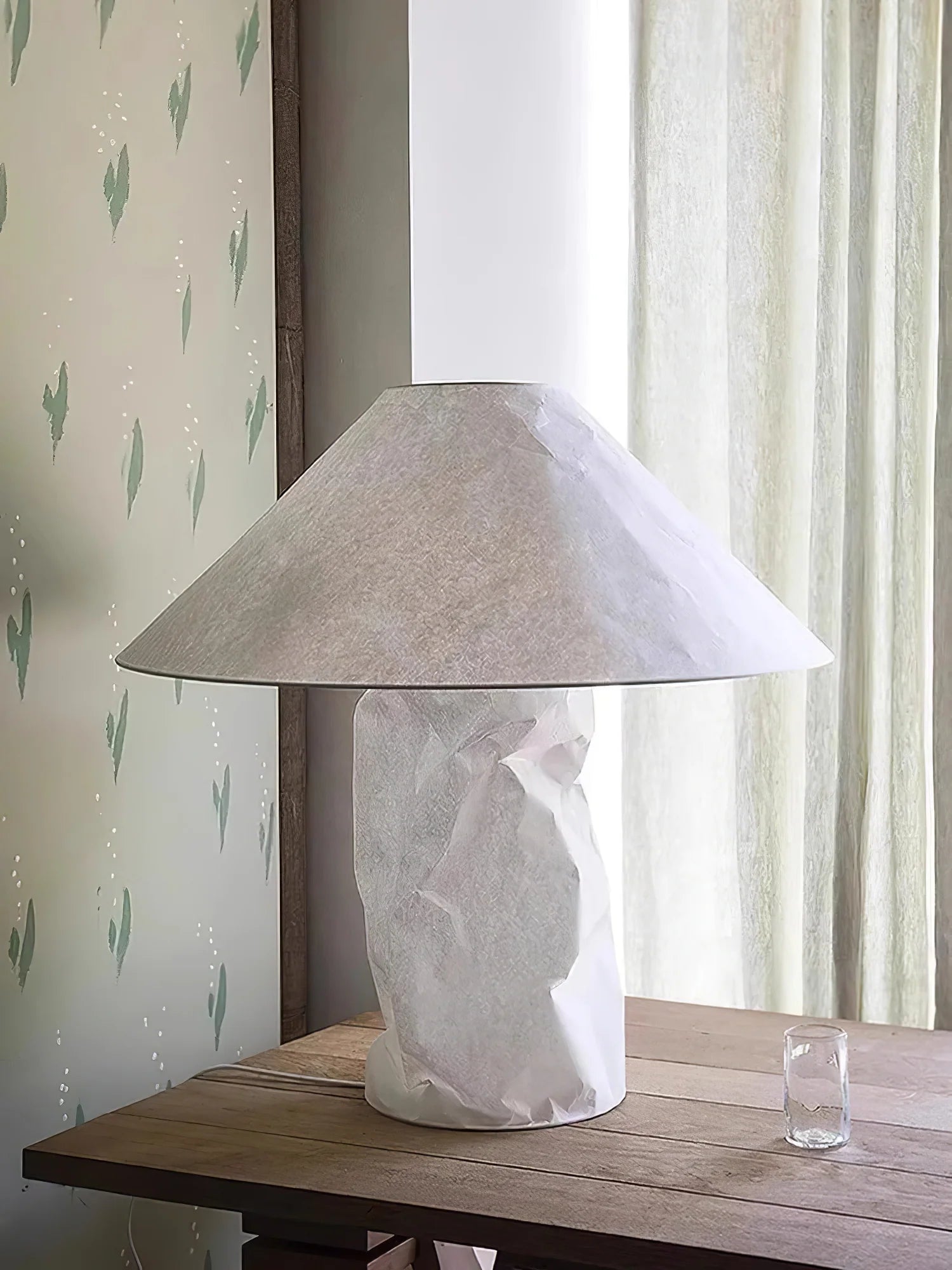 Crinkle Paper Table Lamp - Yiarolight