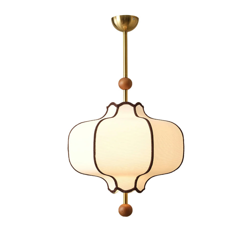 Lantern Fabric Pendant Light - Auraolight