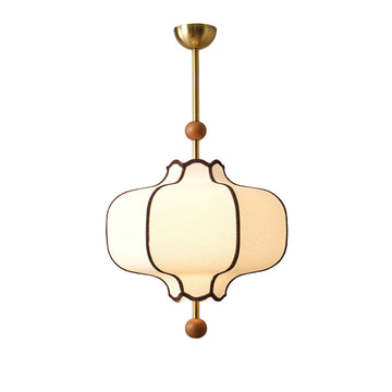 Lantern Fabric Pendant Light - Auraolight