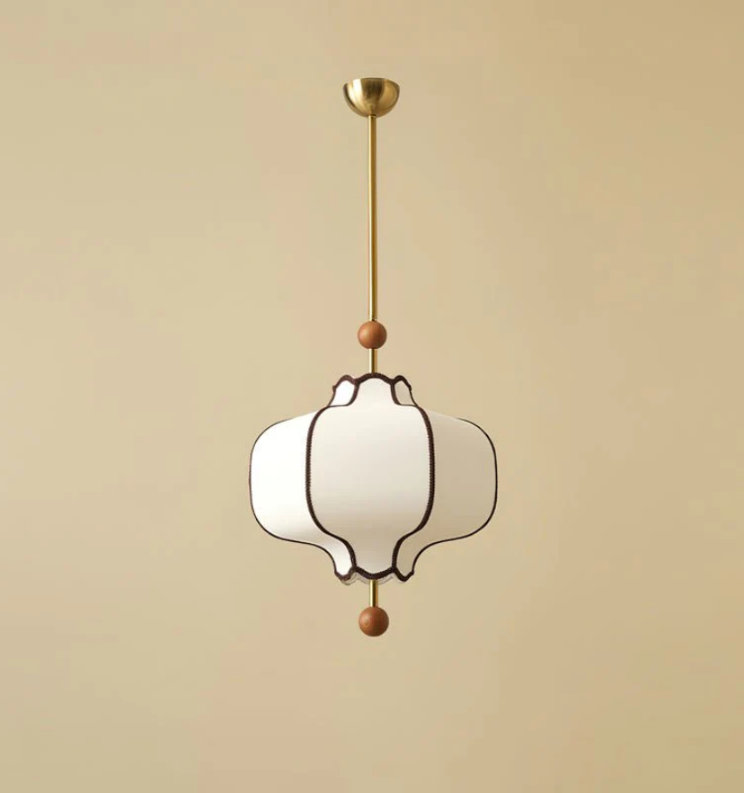 Lantern Fabric Pendant Light - Auraolight