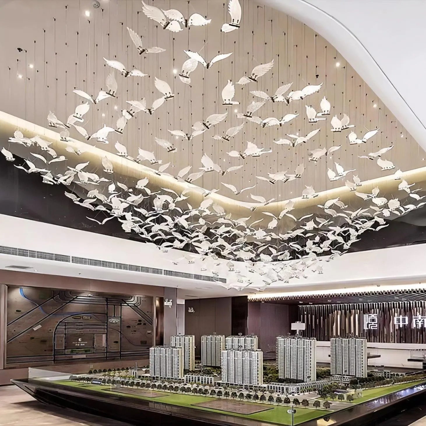 Large Seagull Chandelier - Yiarolight