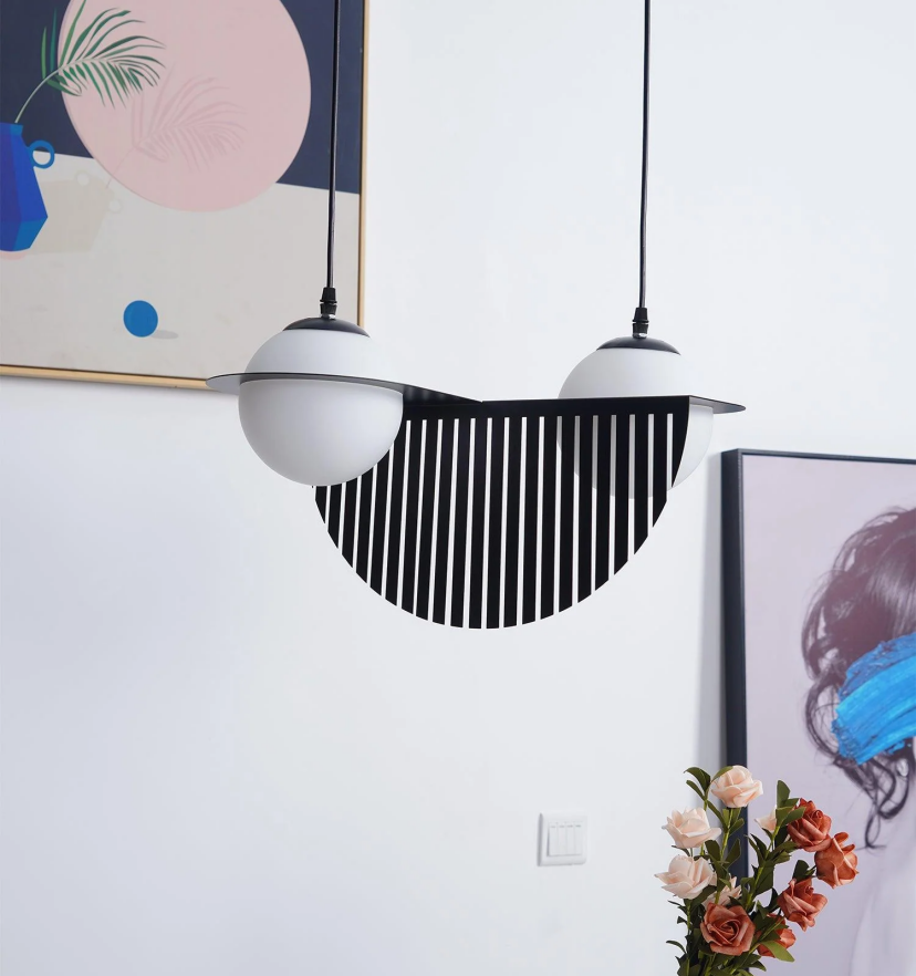Orbion Black Pendant Lamp - Yiarolight