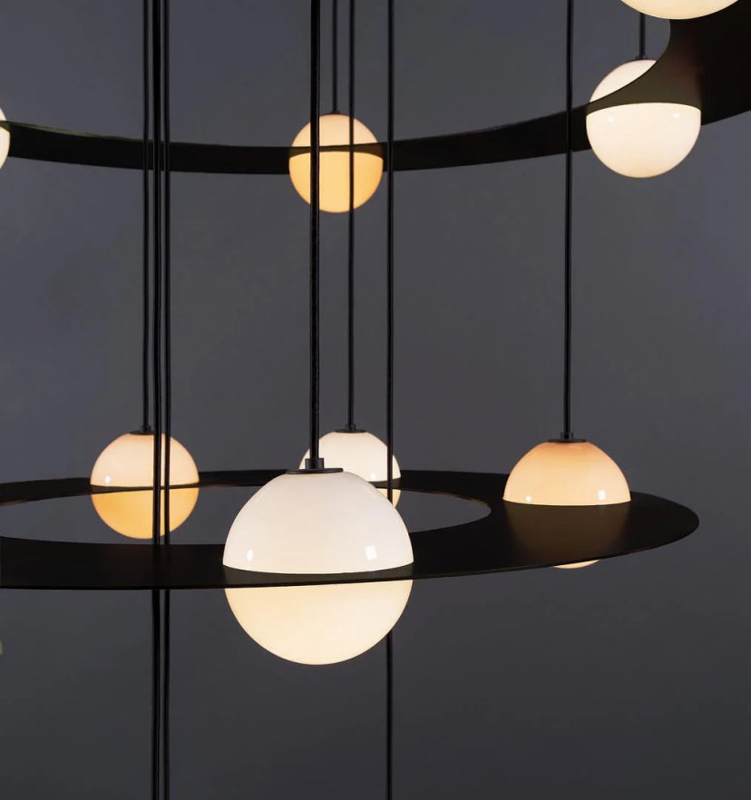 Orbion Black Pendant Lamp - Yiarolight