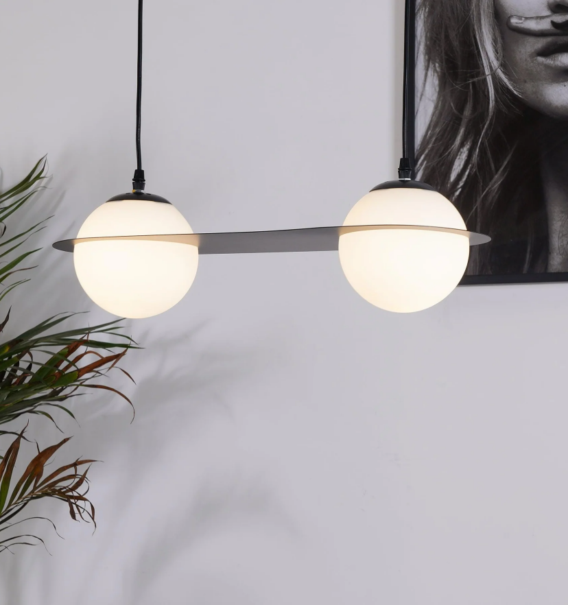 Orbion Black Pendant Lamp - Yiarolight