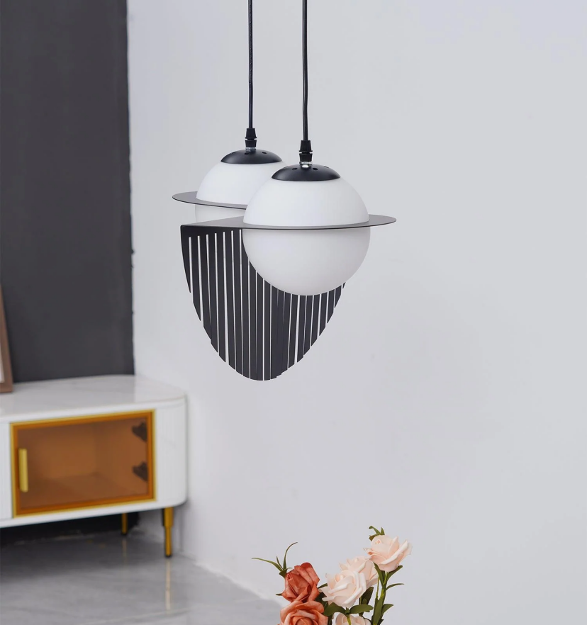 Orbion Black Pendant Lamp - Yiarolight