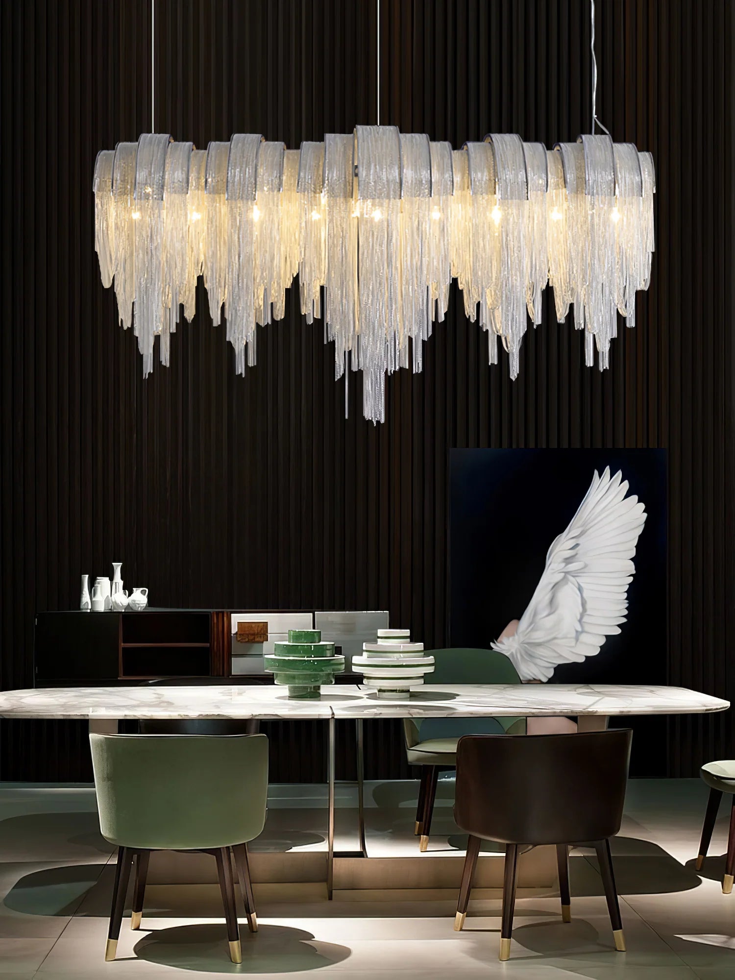 Length Chains Chandelier - Yiarolight