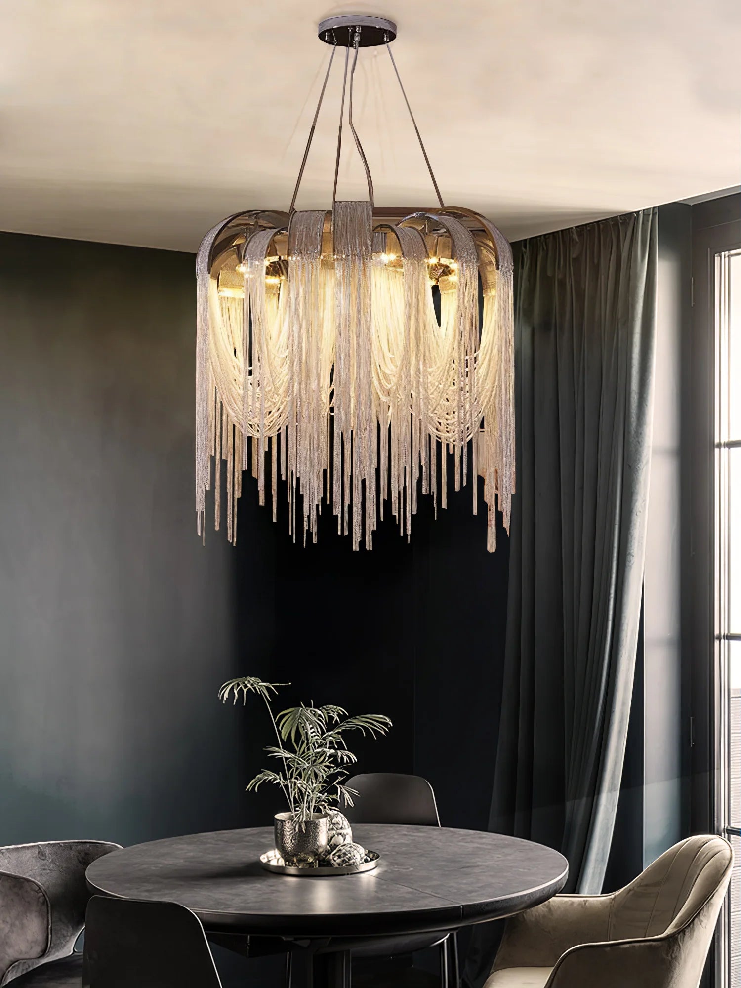 Length Chains Chandelier - Yiarolight