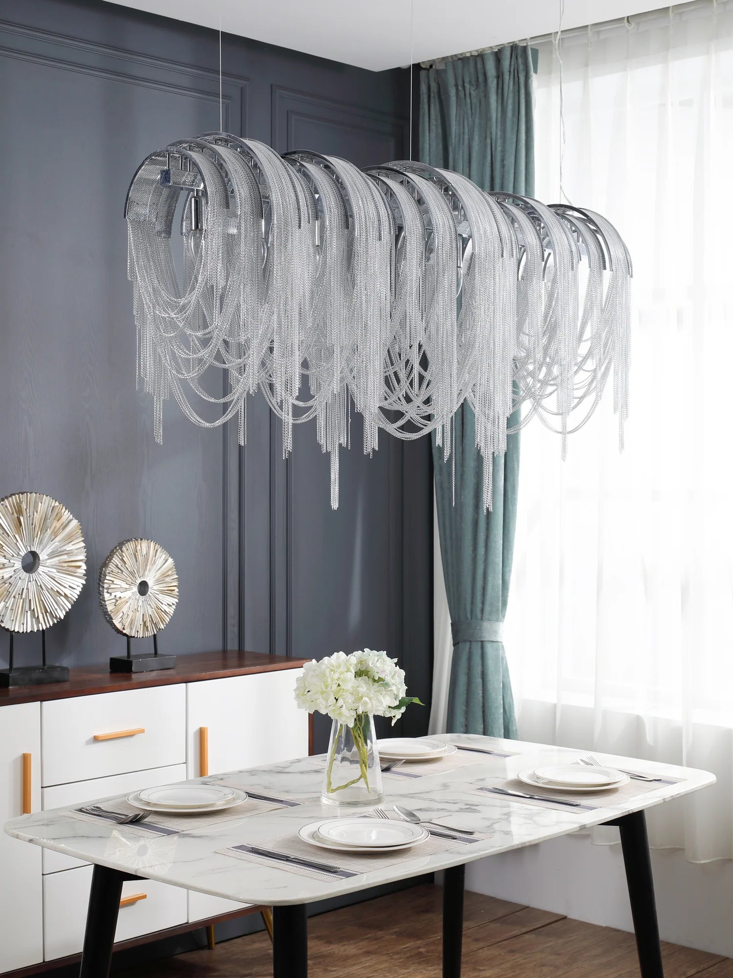 Length Chains Chandelier - Yiarolight
