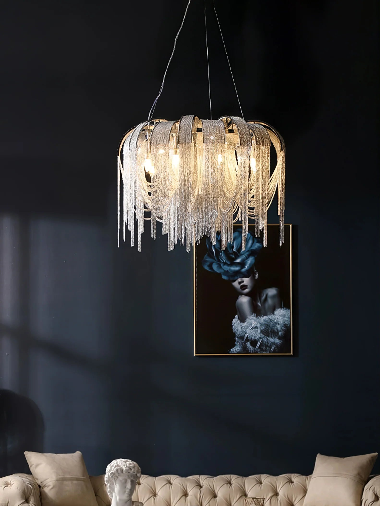 Length Chains Chandelier - Yiarolight