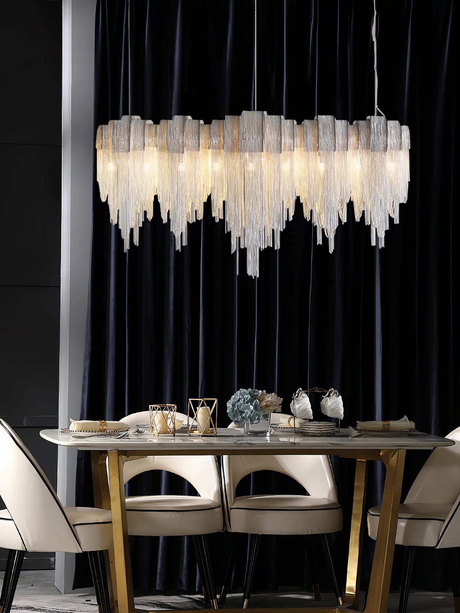 Length Chains Chandelier - Yiarolight