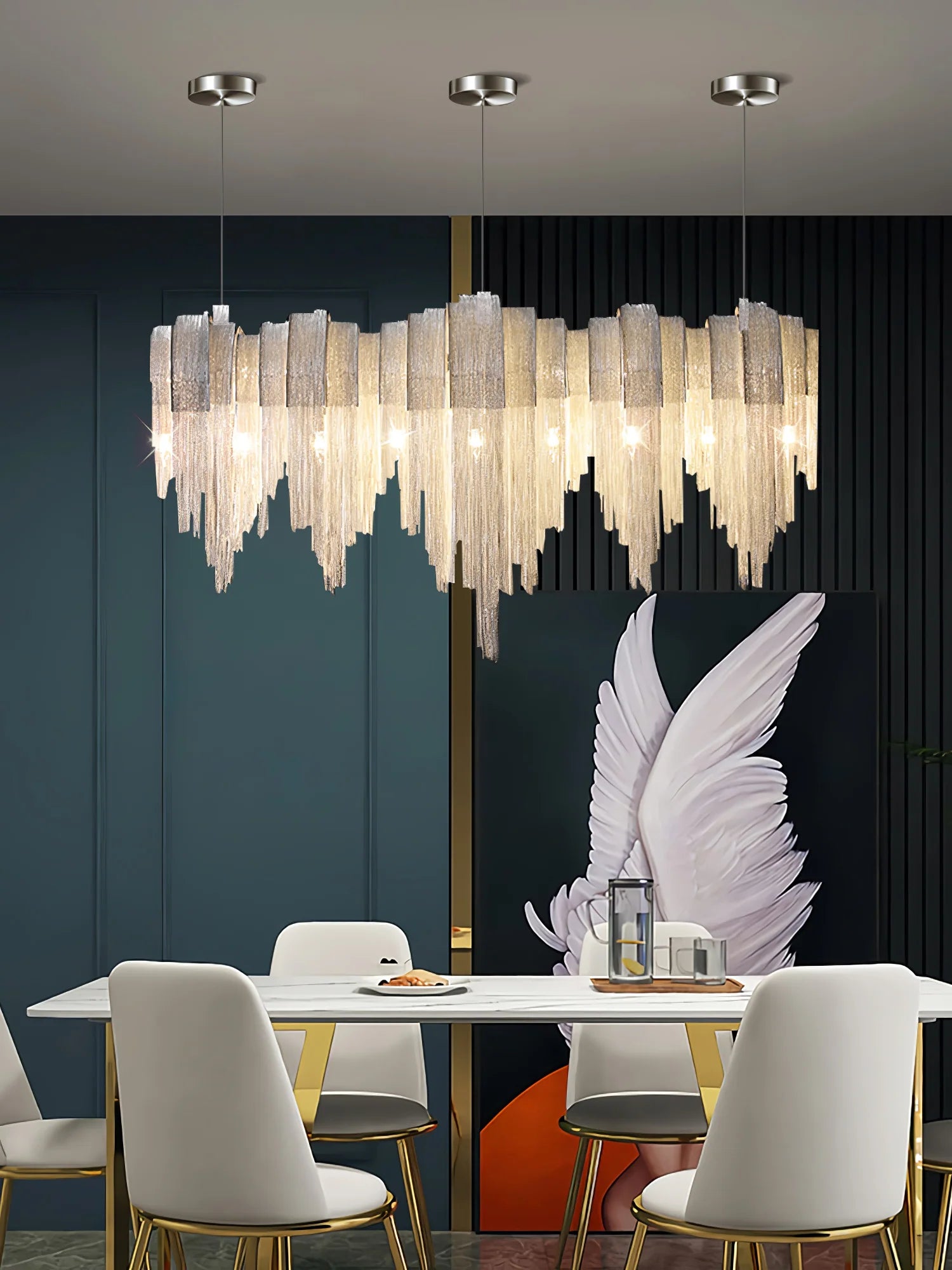 Length Chains Chandelier - Yiarolight