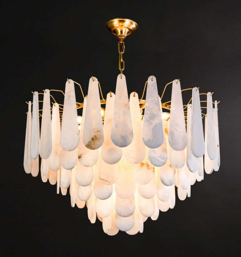 Leon Alabaster Chandelier - Yiarolight
