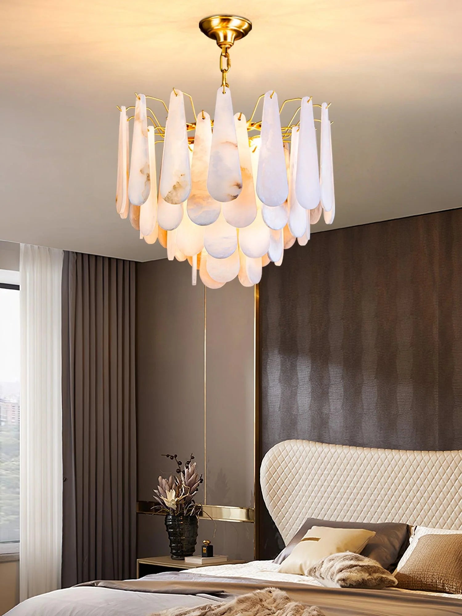 Leon Alabaster Chandelier - Yiarolight