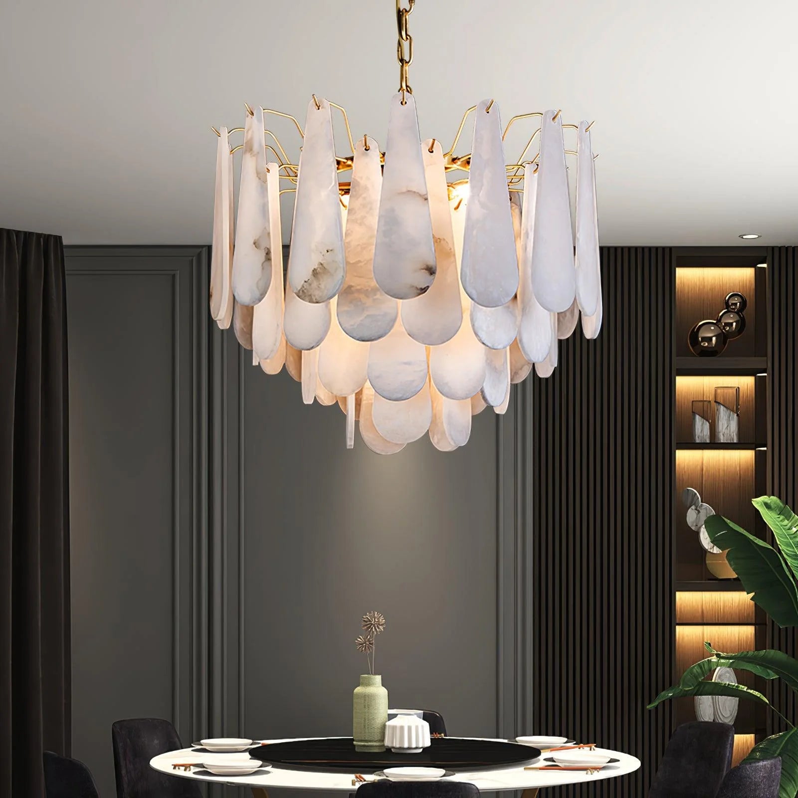 Leon Alabaster Chandelier - Yiarolight