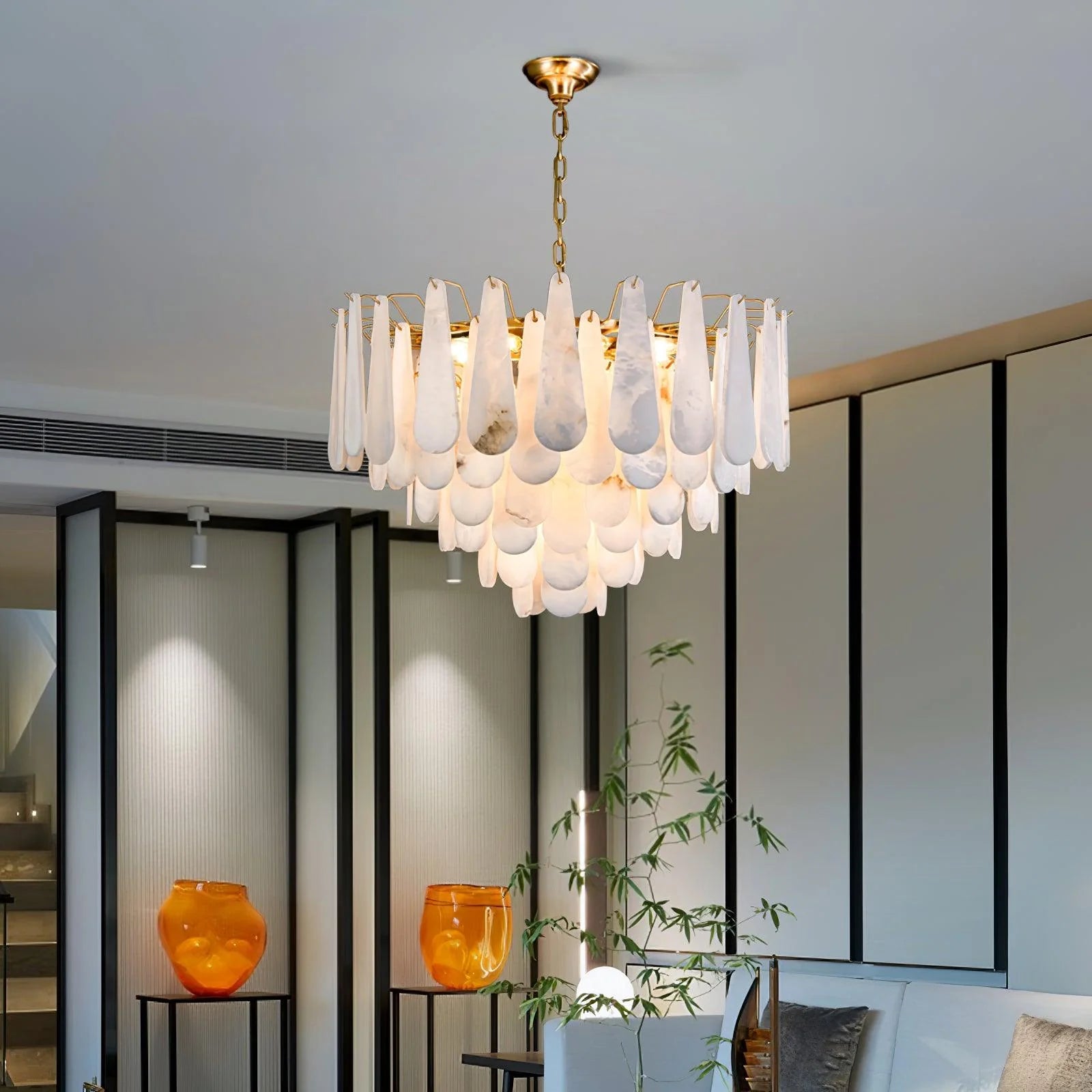 Leon Alabaster Chandelier - Yiarolight
