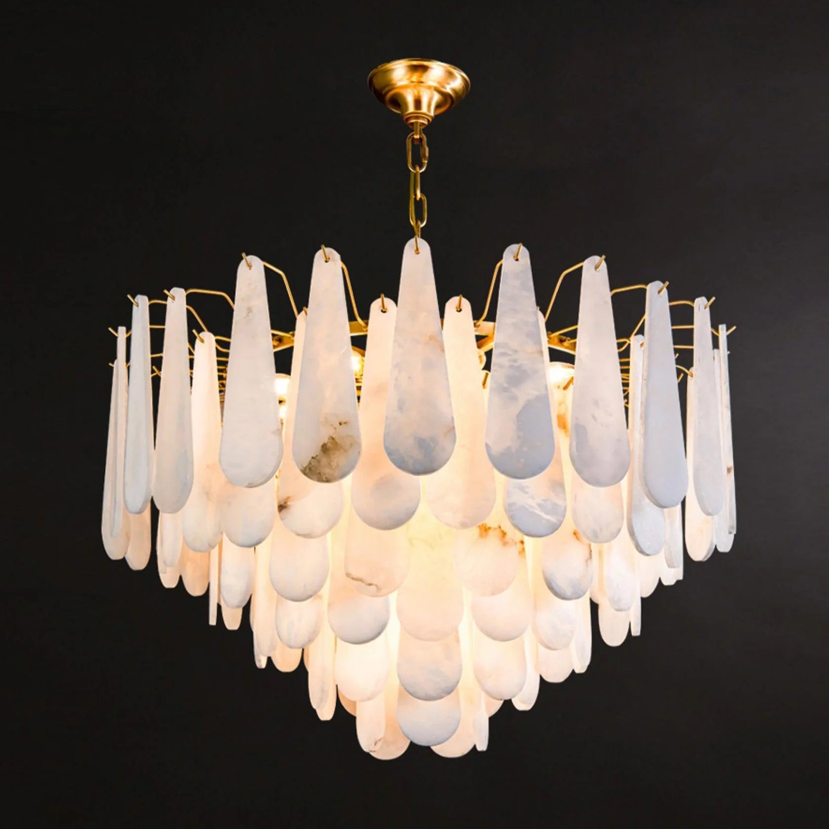 Leon Alabaster Chandelier - Yiarolight