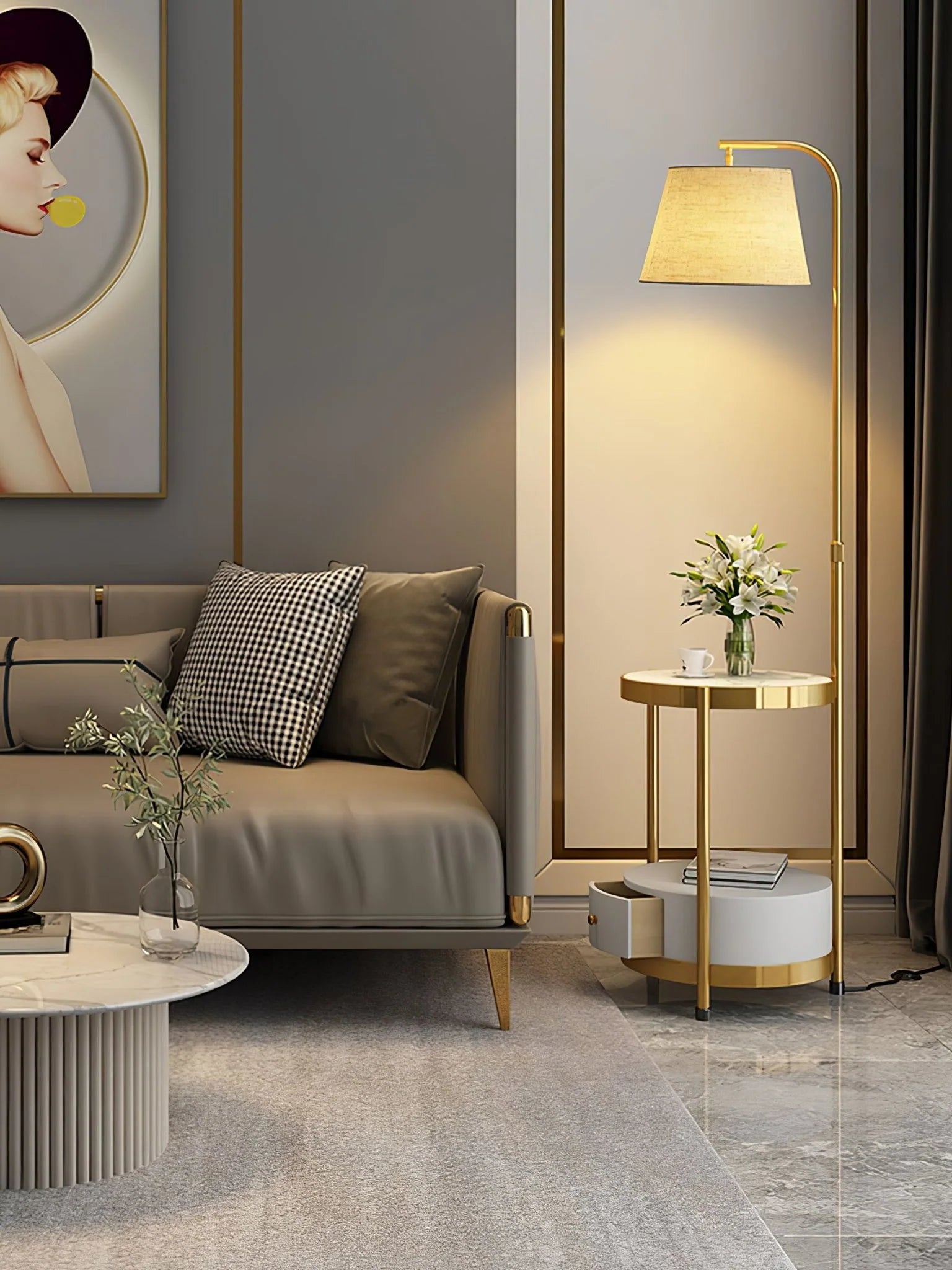 Lilah Floor Lamp - Auraolight