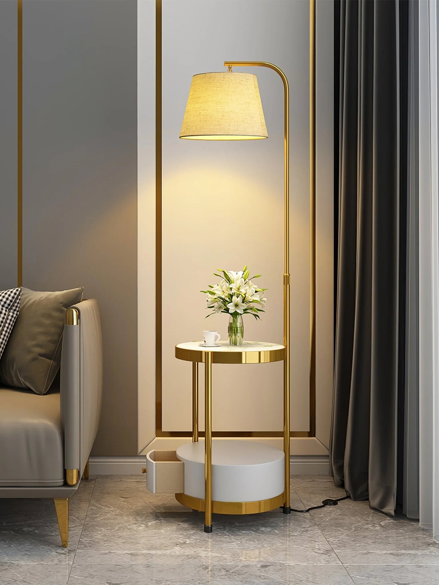Lilah Floor Lamp - Auraolight