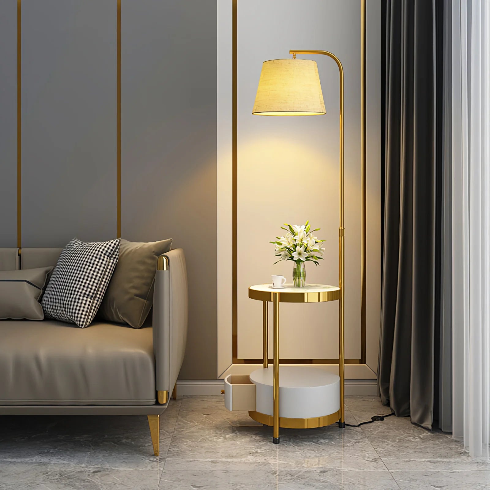 Lilah Floor Lamp - Auraolight