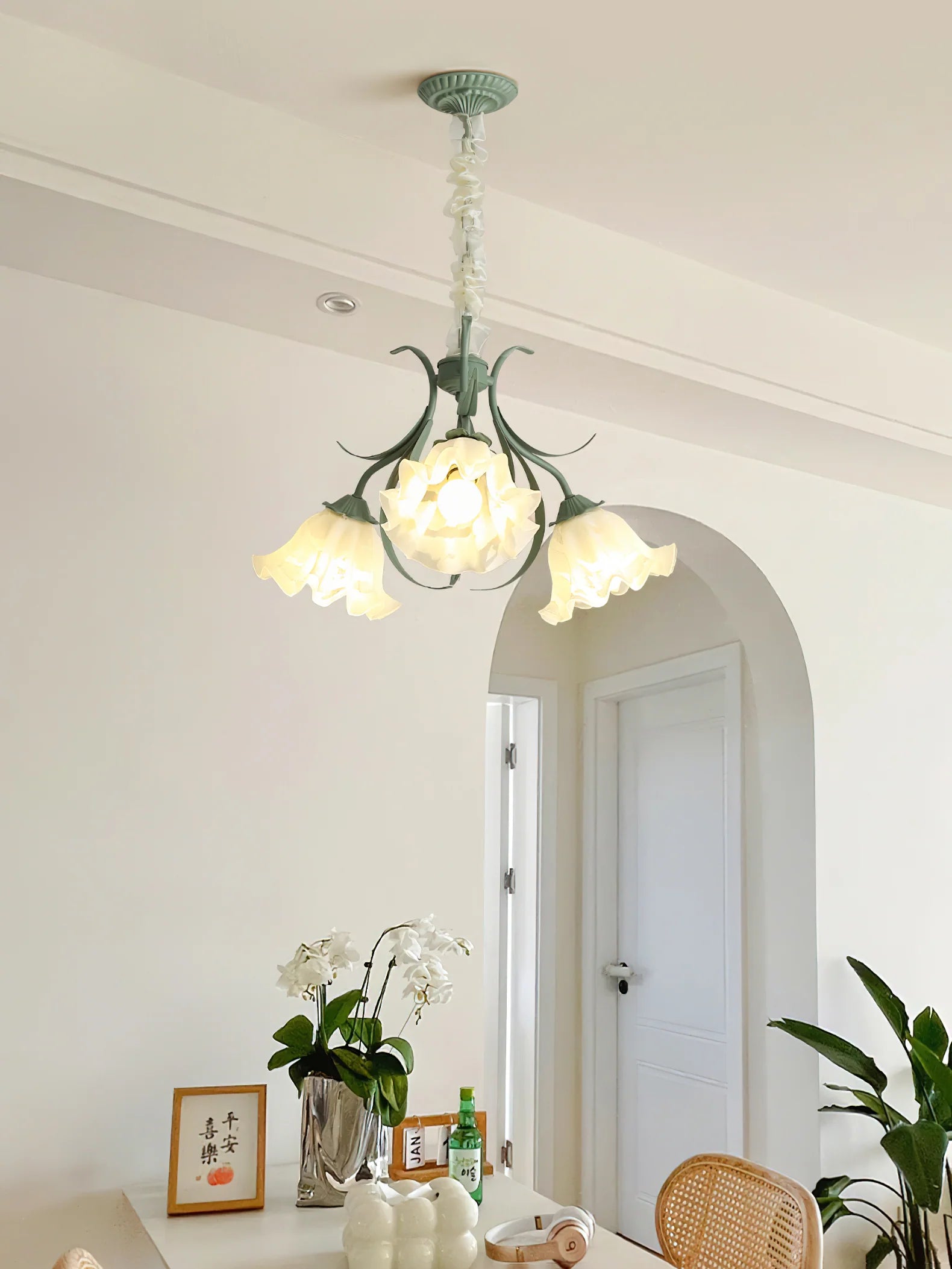 Lily of the Valley Flower Chandelier - Yiarolight