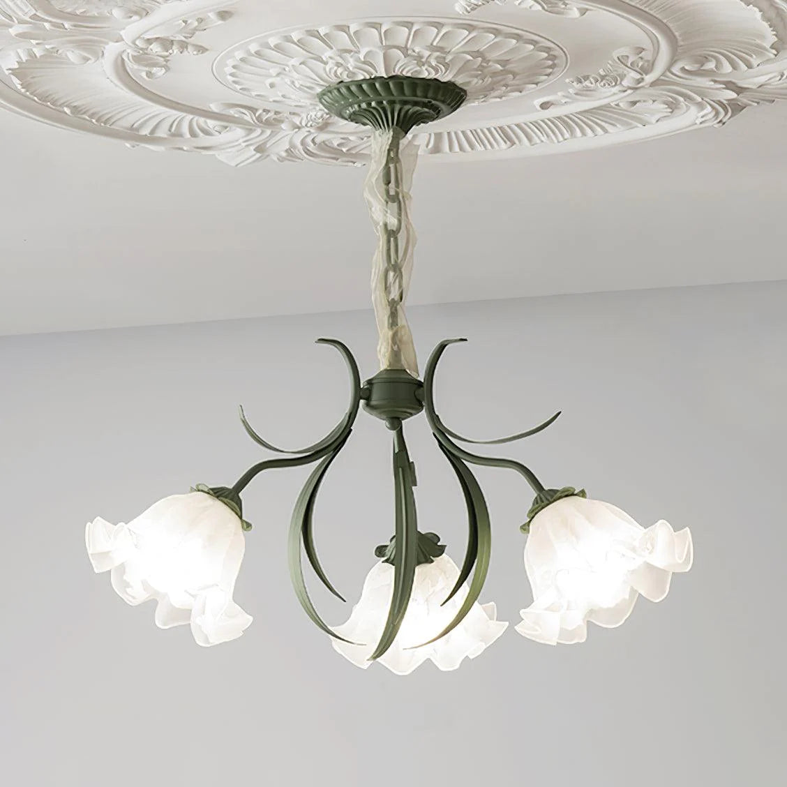 Lily of the Valley Flower Chandelier - Yiarolight